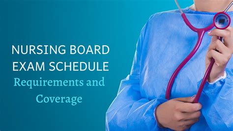 Nursing Licensure Exam (NLE): Qualifications, Requirements.